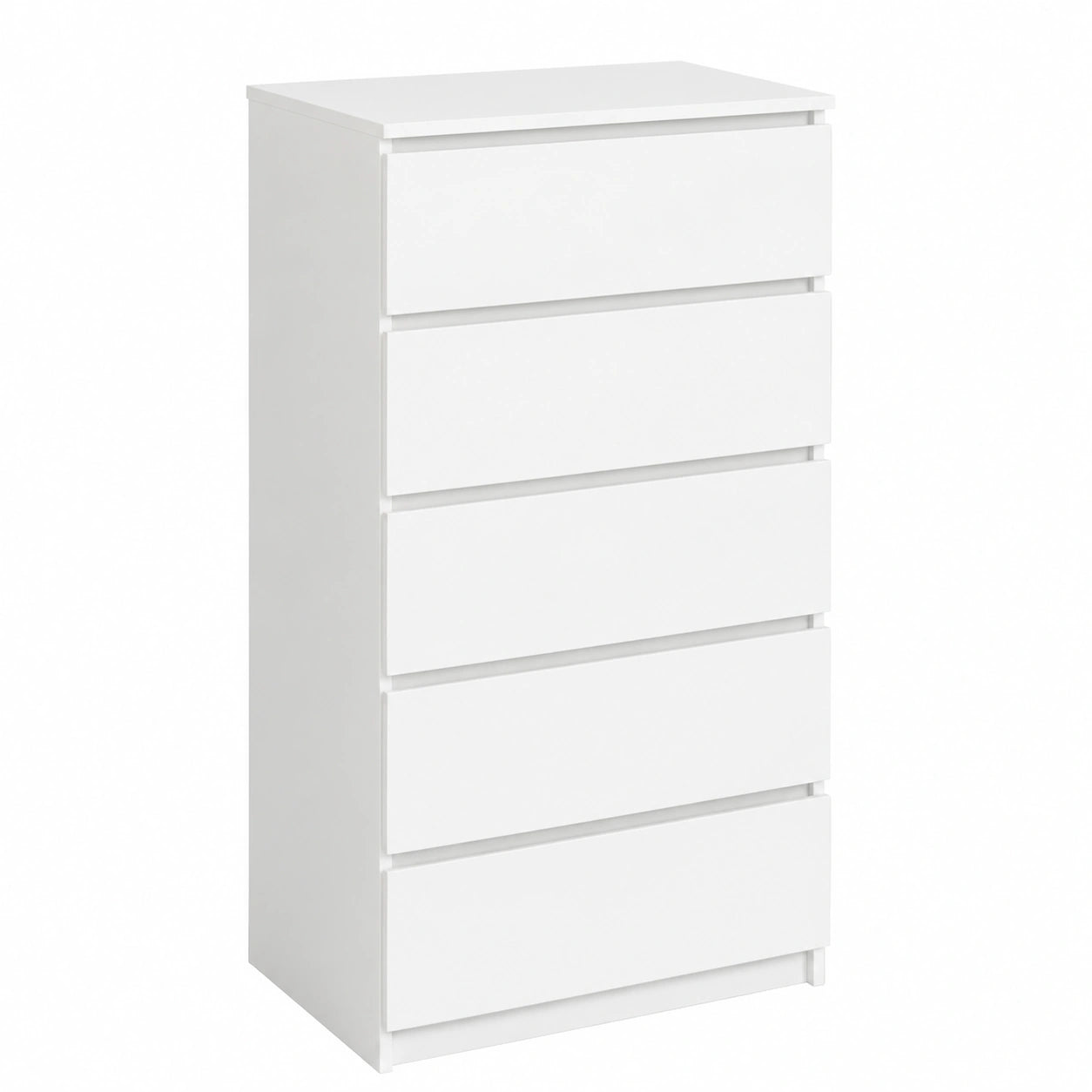 Cassettiera Versatile 60 cm con 5 Cassetti per Camera da Letto e Corridoio