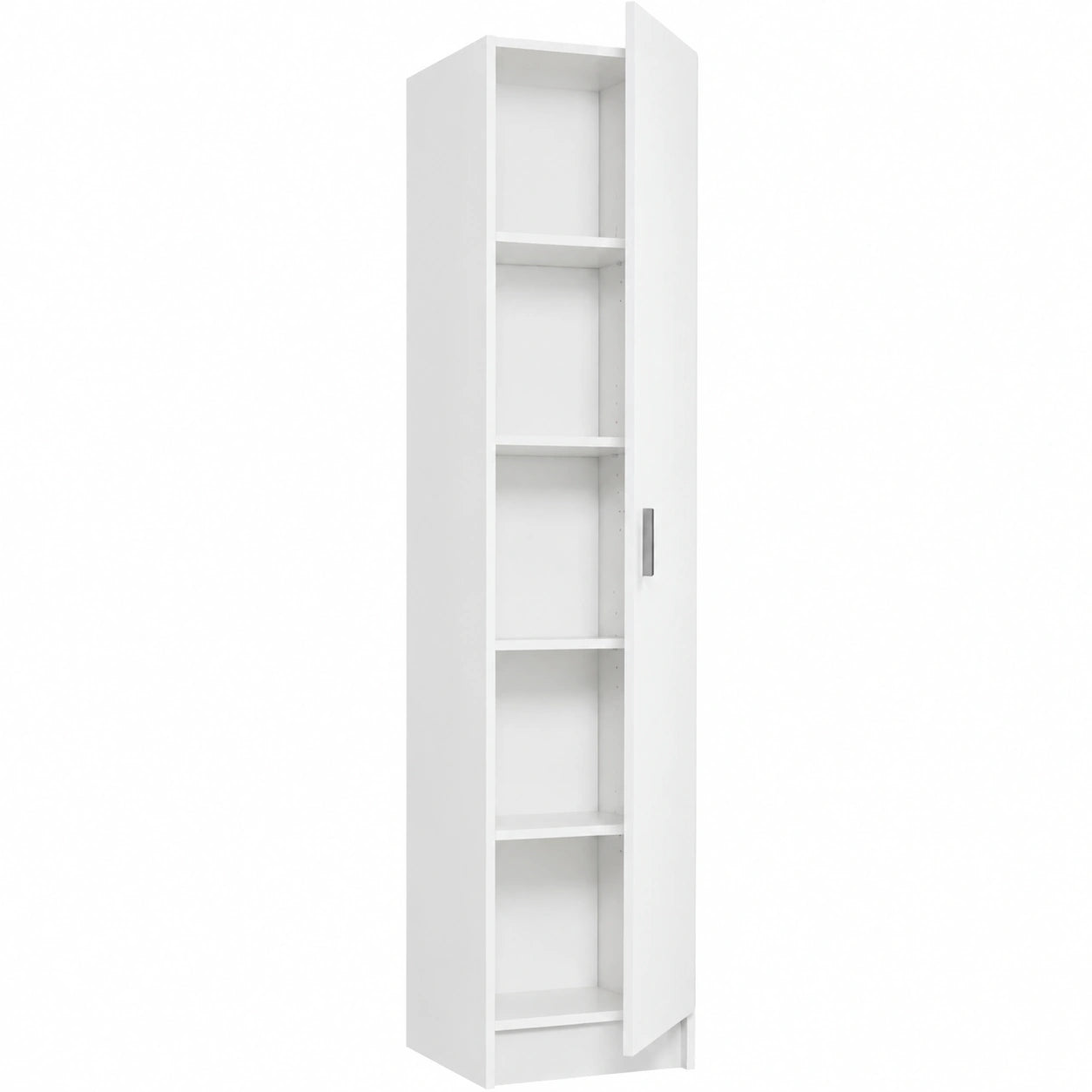 Armadio Multiuso Kawai A1 13Casa, 37x37x180 cm, Bianco, Melamina